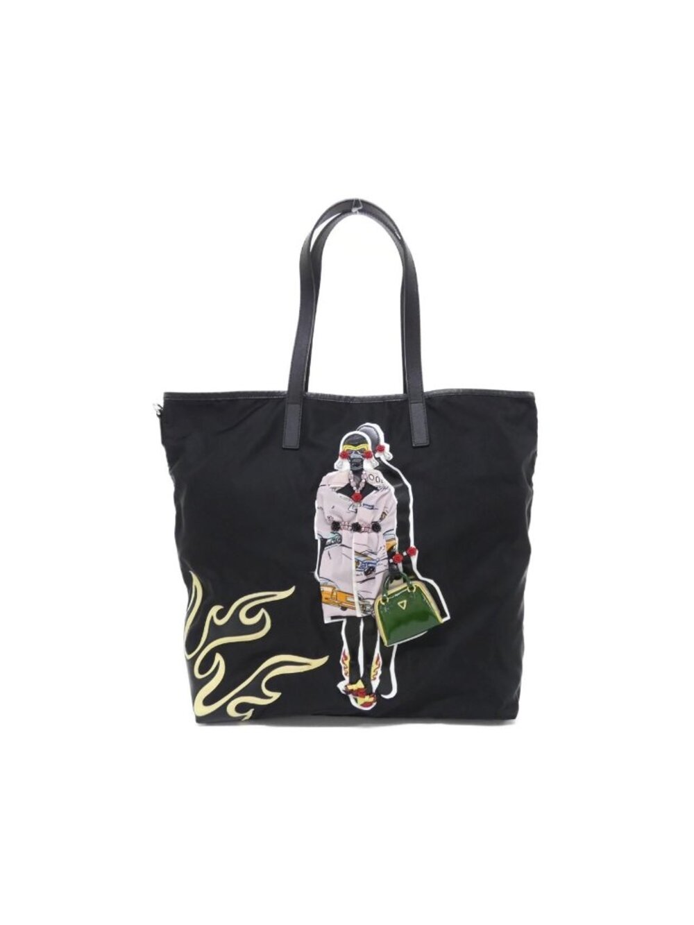 Prada Bag Handbag Silver